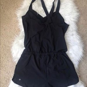 Black lululemon romper